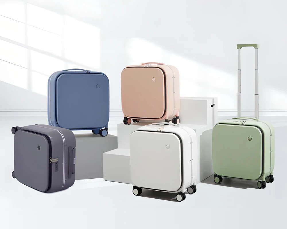 lightweight luggage with wheels