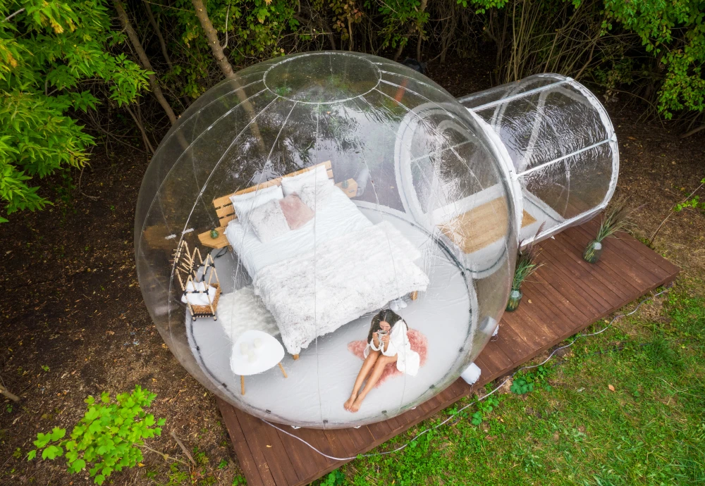 portable bubble tent