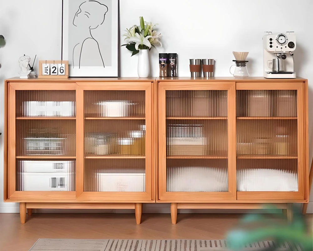 wood sideboard buffet cabinet